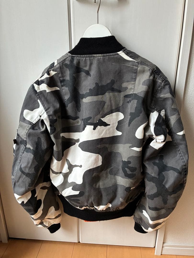 シティカモ ALPHA INDUSTRIES MA1 フライトジャケット USA