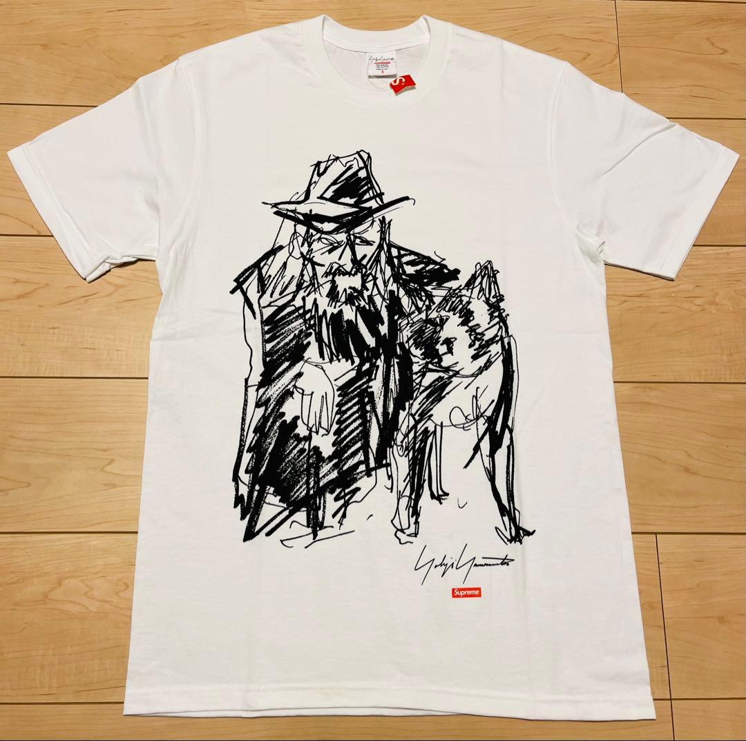 トップス supreme YohjiYamamoto ScribblePortrait T