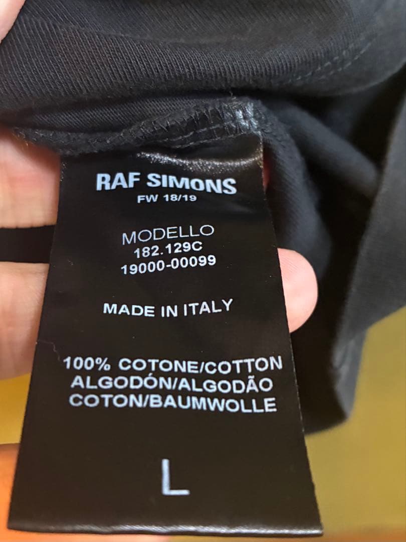 Raf Simons Tシャツ Christiane F. size L