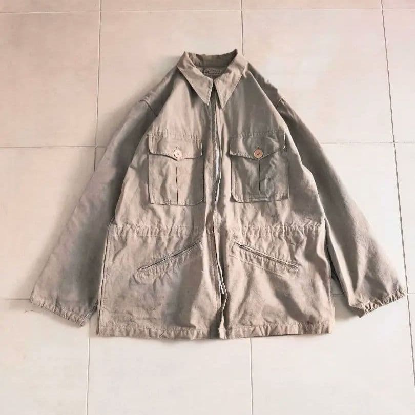 50s-60s フランス製 ヴィンテージ ハンティングジャケット