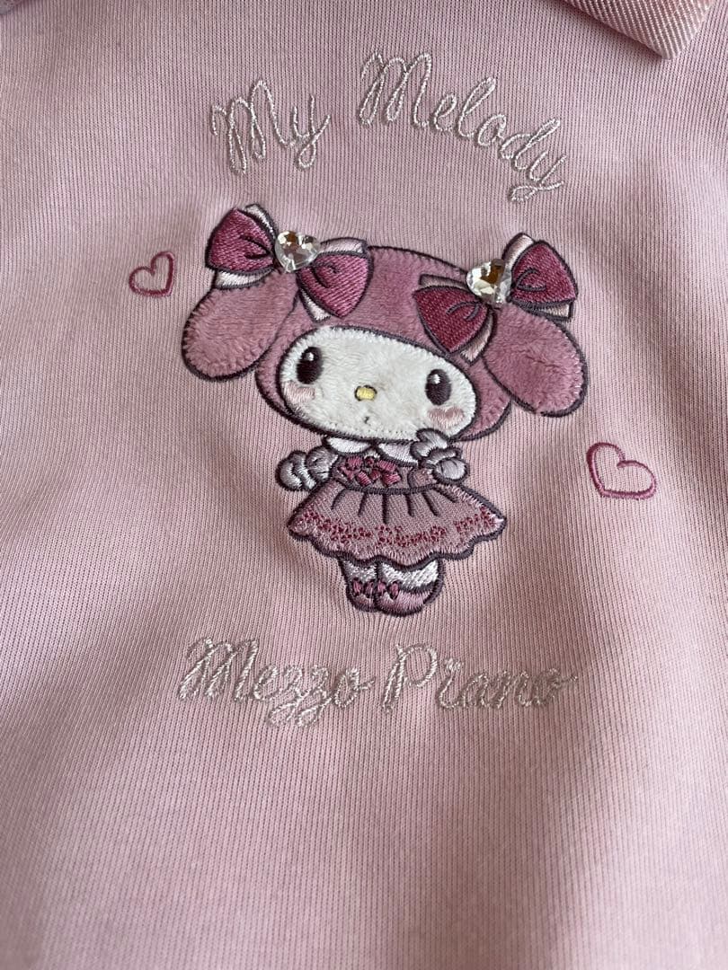 【チョコパイ】メゾピアノ×マイメロコラボ130cmマイメロディパーカ