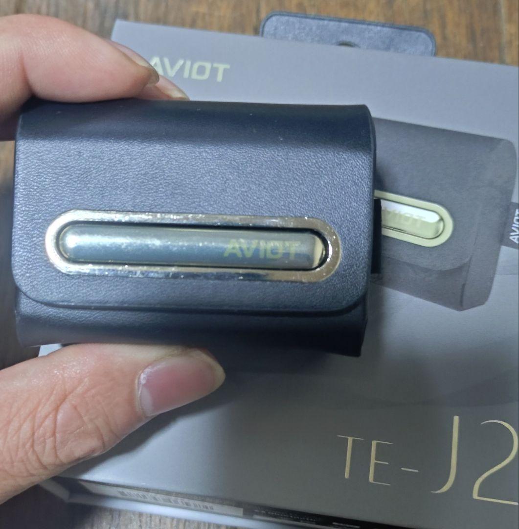【美品】AVIOT TE-J2 ブラック ワイヤレスイヤホン