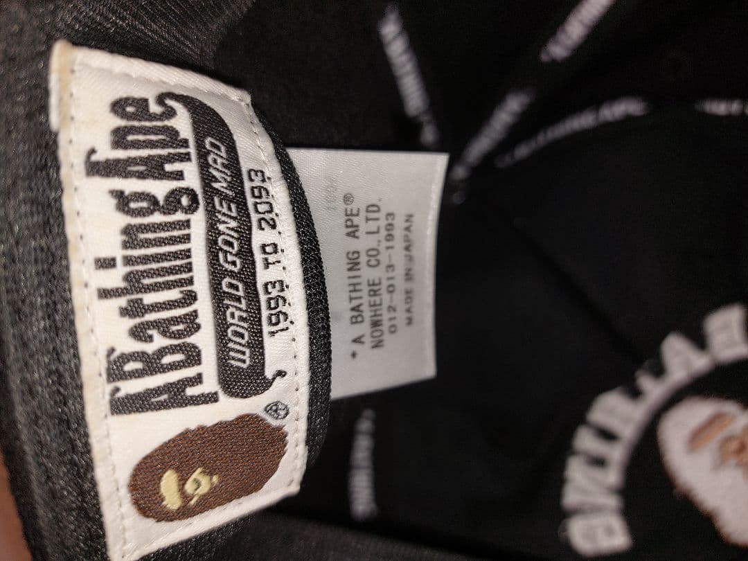 極美品 A BATHING APE College Cap
