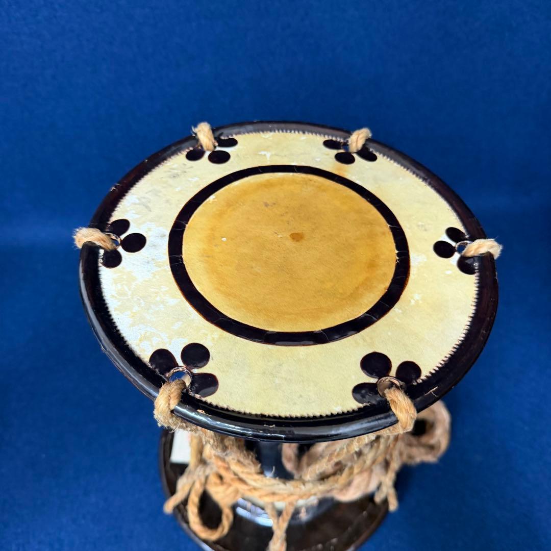 小鼓 太鼓 雅楽 能楽 和楽器 打楽器 古玩 旧家 蔵出 骨董品 木箱