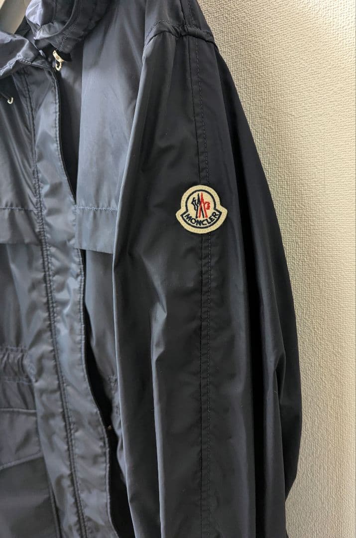 MONCLER モンクレール フード付き コート ネイビー