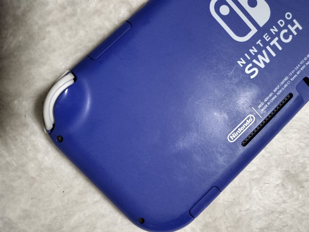 動作品Nintendo Switch Lite ブルー良品