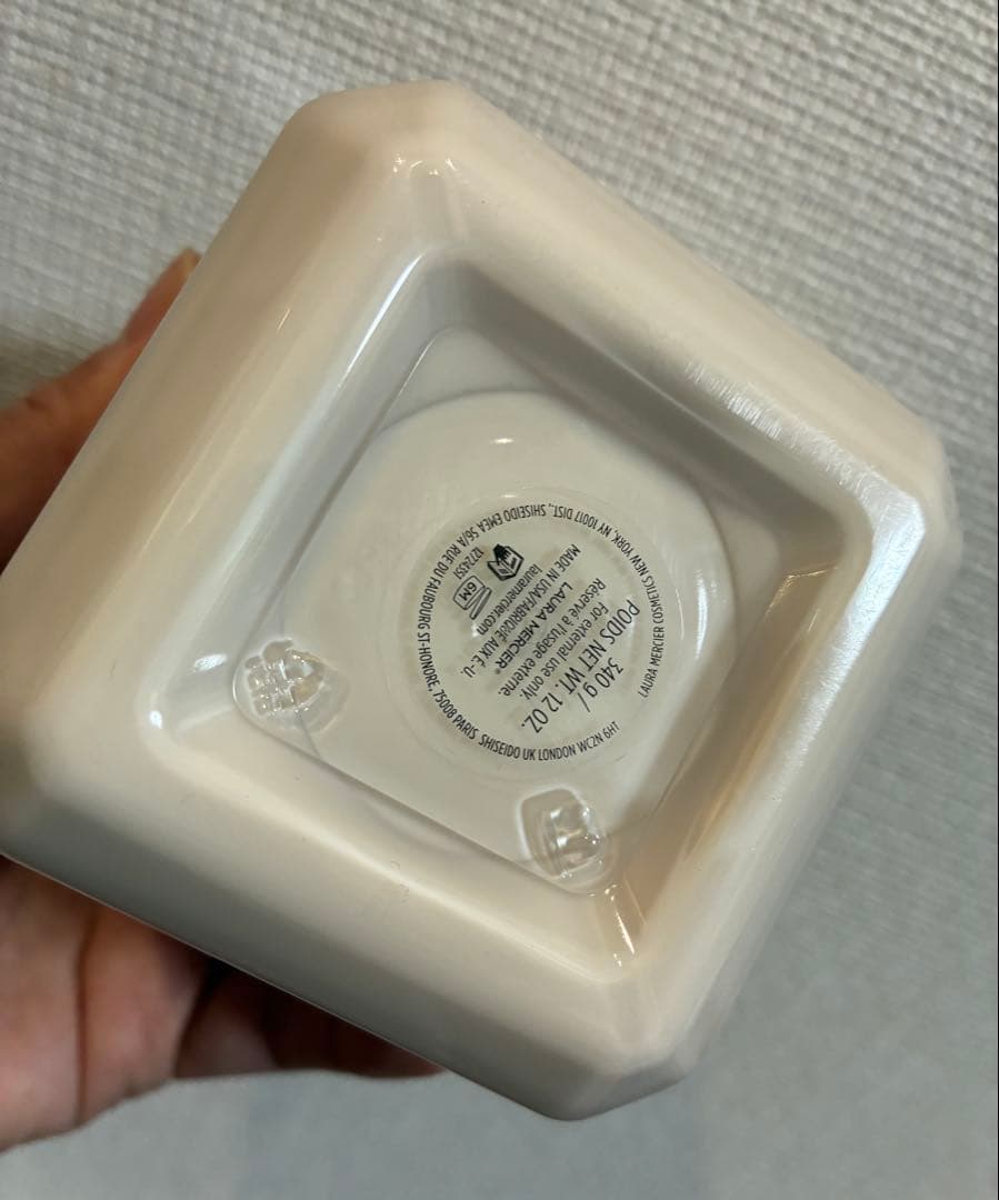 【新品】ローラメルシエ ホイップトボディクリーム アンバーバニラ 340g