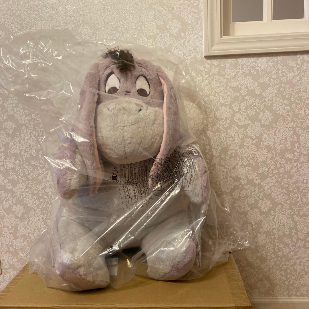 イーヨー ぬいぐるみ 大きめ 未開封　ディズニー　くじ　春まつり