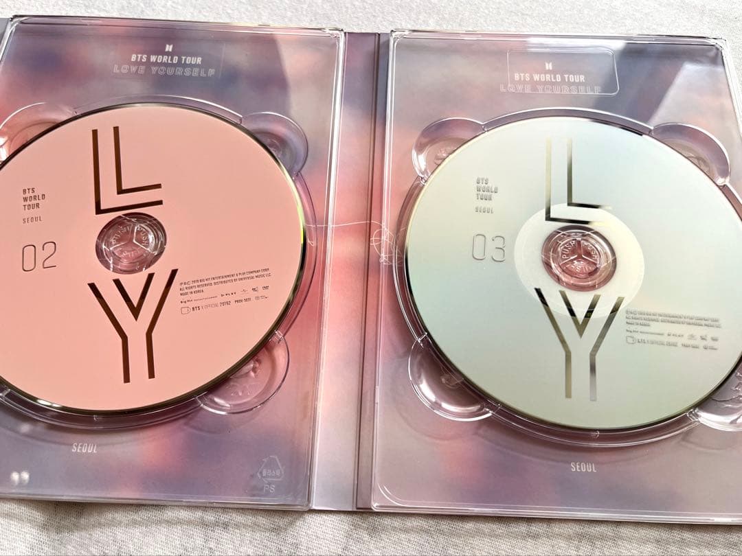 BTS LOVE YOURSELF SEOUL 【DVD】トレカ テテ 抜けなし