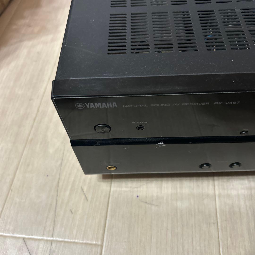 YAMAHA AVレシーバー (ブラック) RX-V467B 動作良好