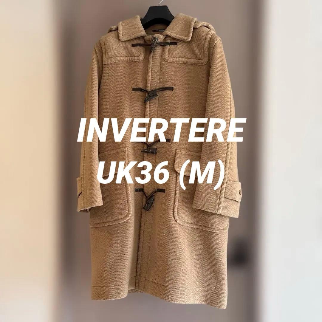 INVERTEREダッフルコートUK36（日本M）ベージュ