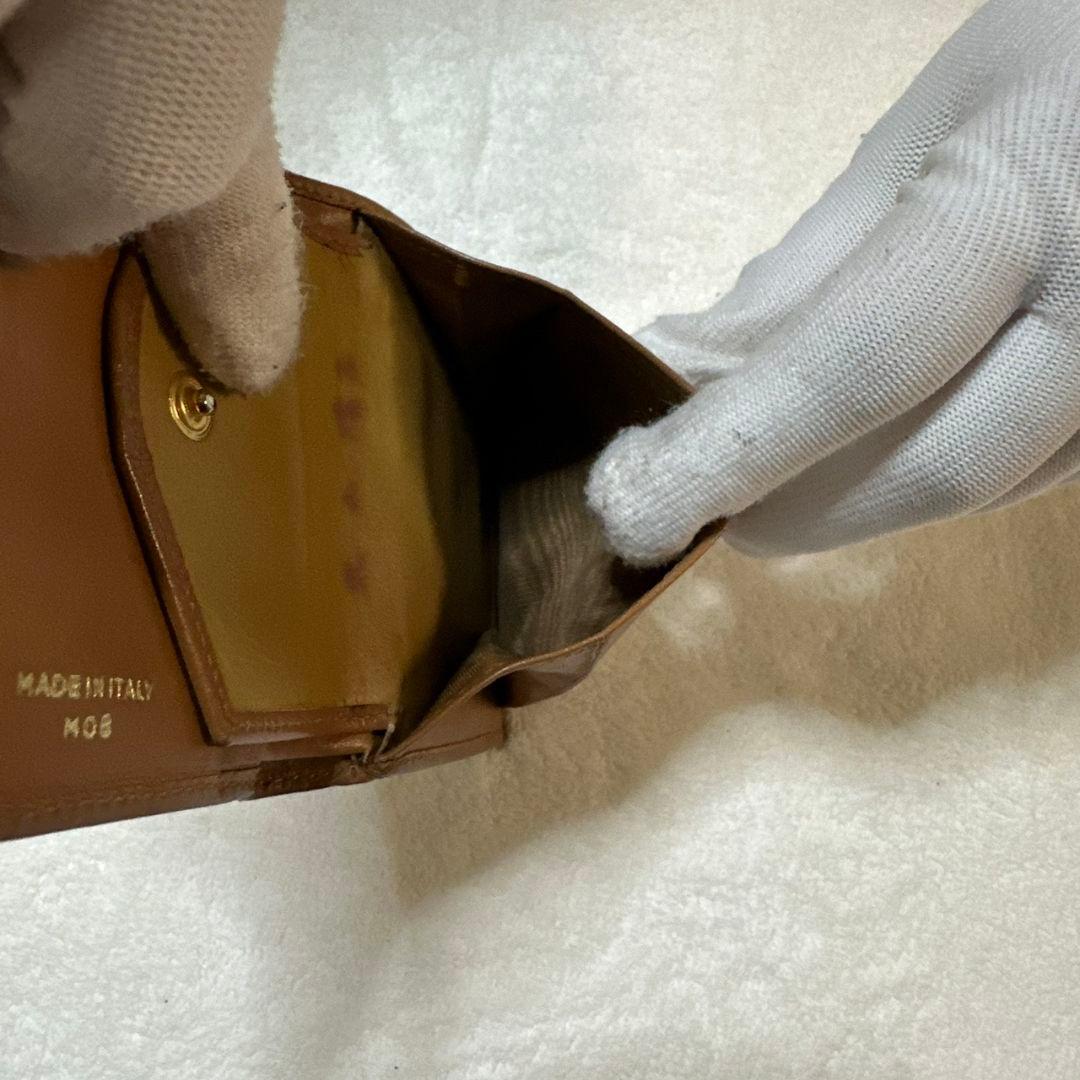 CELINE（セリーヌ）マカダム ヴィンテージ 2つ折り財布