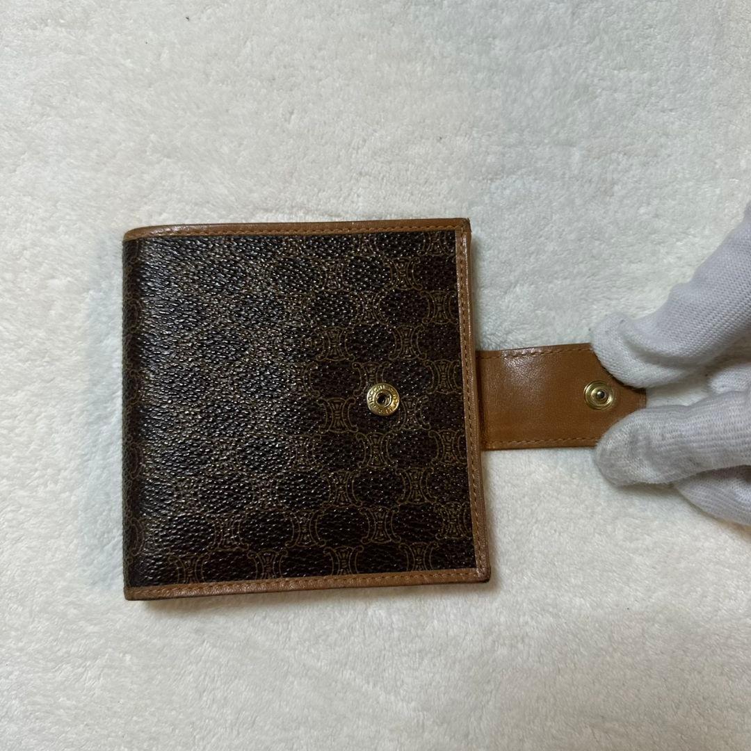 CELINE（セリーヌ）マカダム ヴィンテージ 2つ折り財布