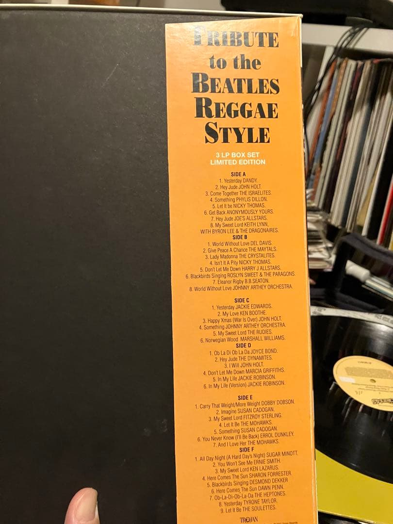 Trojan名盤 ビートルズ・レゲエ・トリビュート 3LP BOX 限定盤