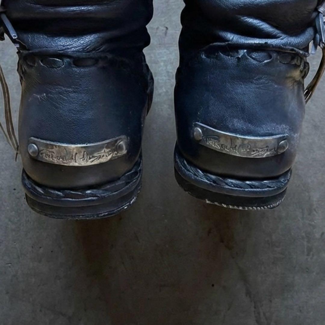 [初期]14thaddiction lace up leather boots