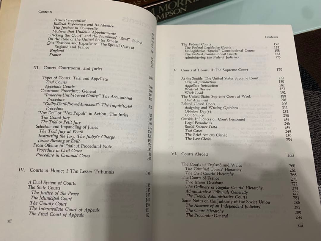 洋書 The Judicial Process Fourth Edition