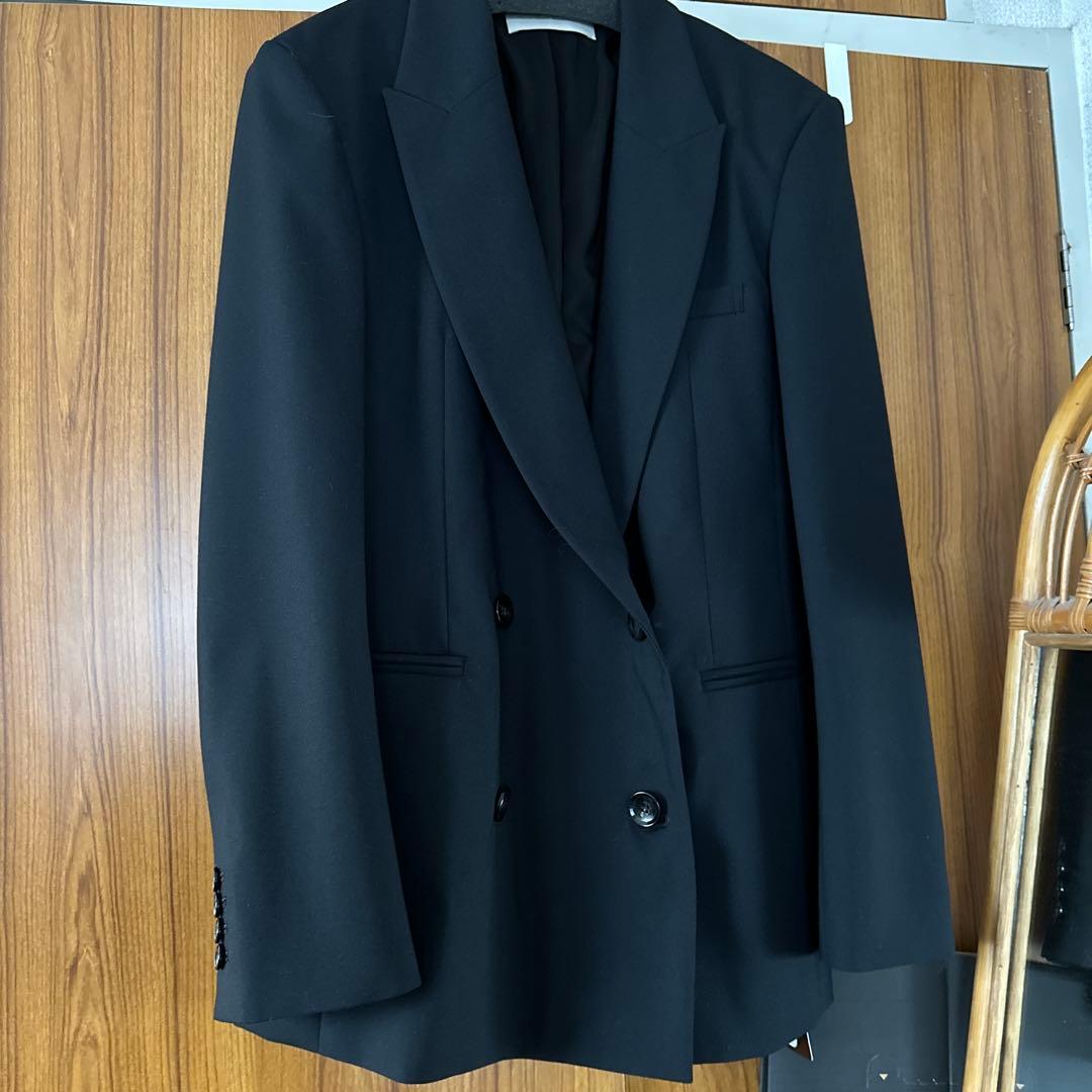 S♡ 新品 Plage mannish ジャケット ブラック 38