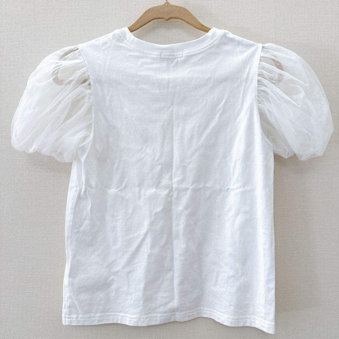 美品　正規品　タグ付き【CLANE/クラネ】チュールベストレイヤードトップス