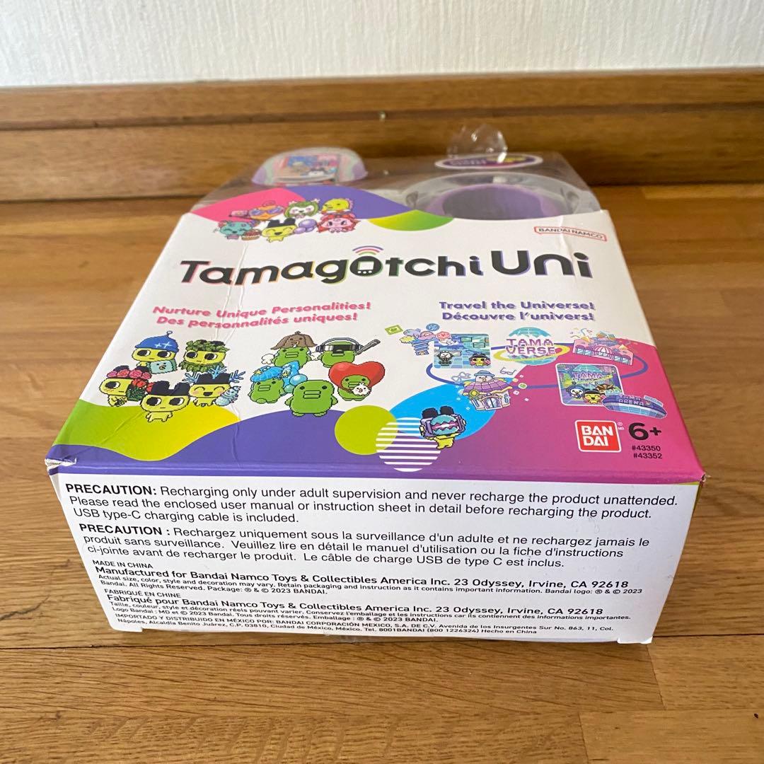 Tamagotchi Uni purple 海外版 動作確認済み