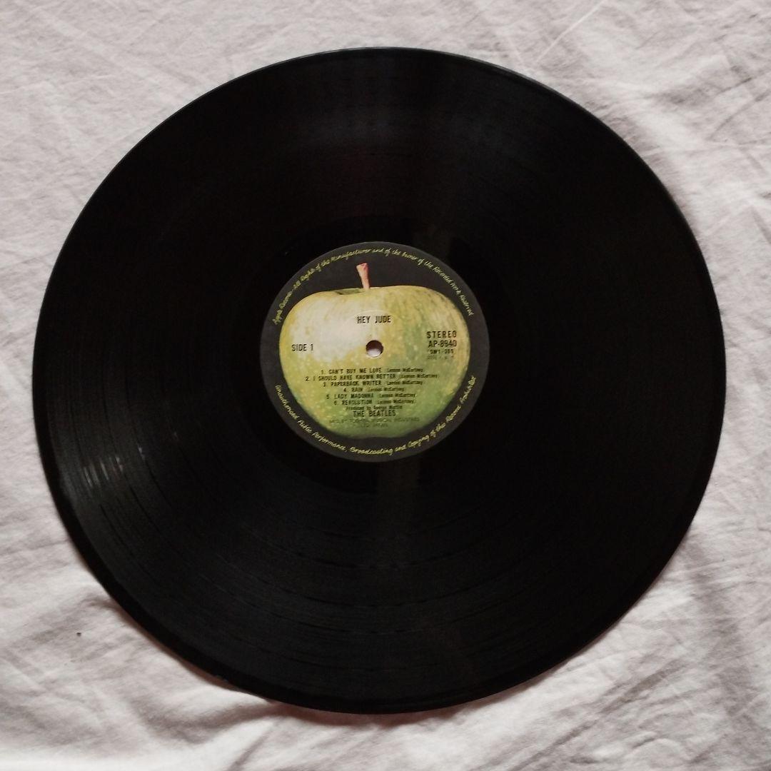 レコード　丸帯　ビートルズ　ヘイ・ジュード　国内盤　LP　送料込み