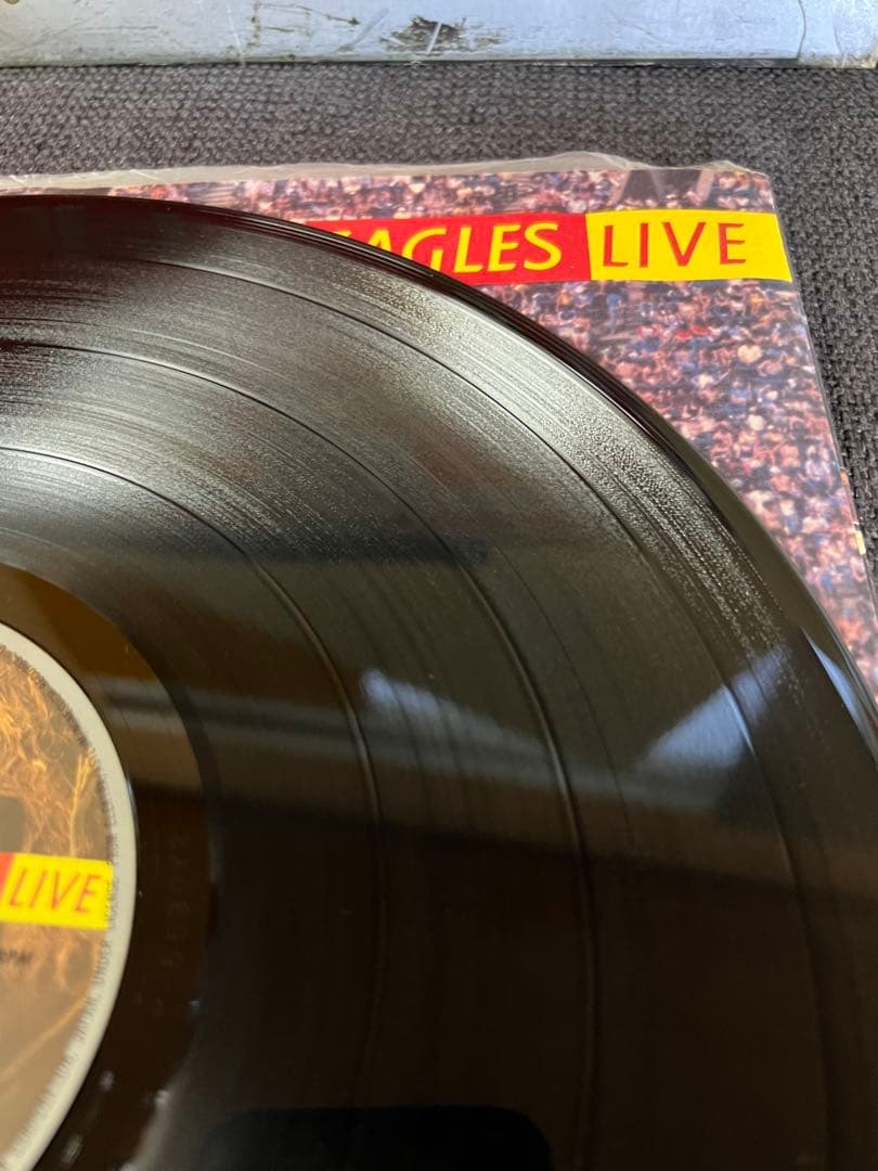Eagles Live 2枚組LP 洋楽　ポスター付き 美盤　1980年