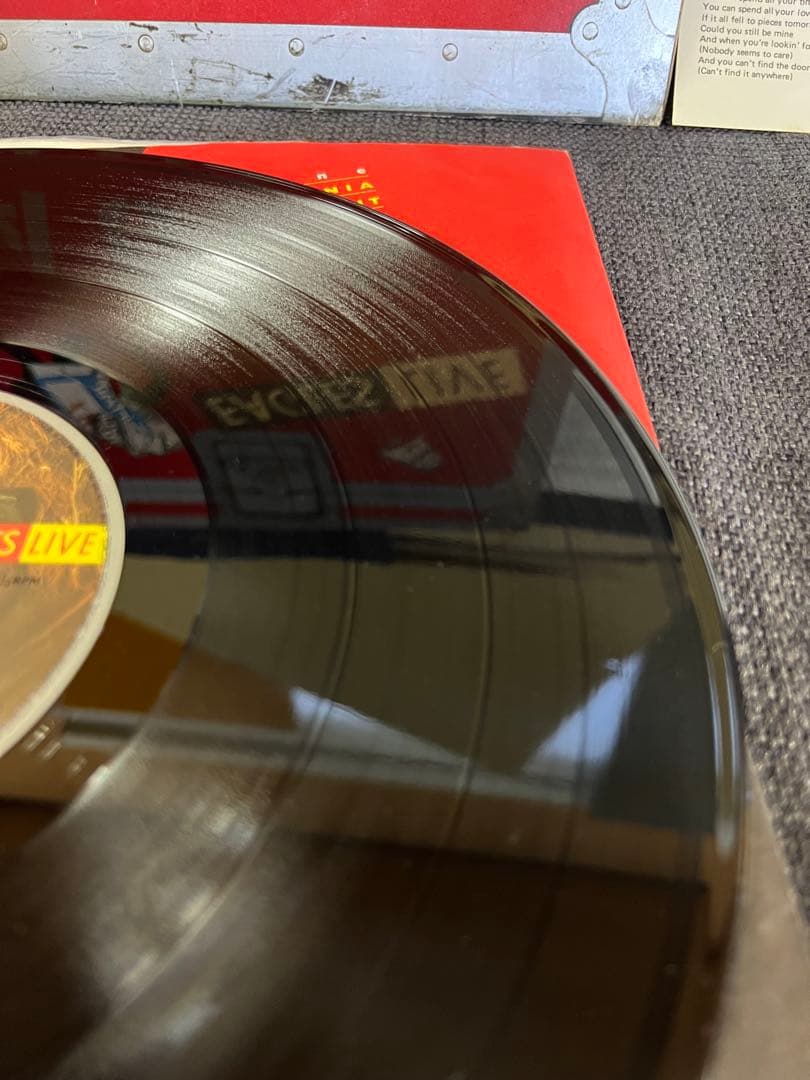 Eagles Live 2枚組LP 洋楽　ポスター付き 美盤　1980年