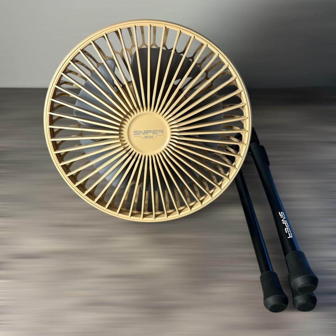 美品　SNIPER FAN PRO1 扇風機・サーキュレーター　　ベージュ