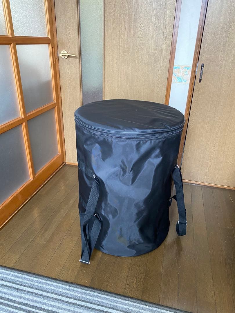 担ぎ桶太鼓・お山参詣用(新品長期保管品)ケース付き
