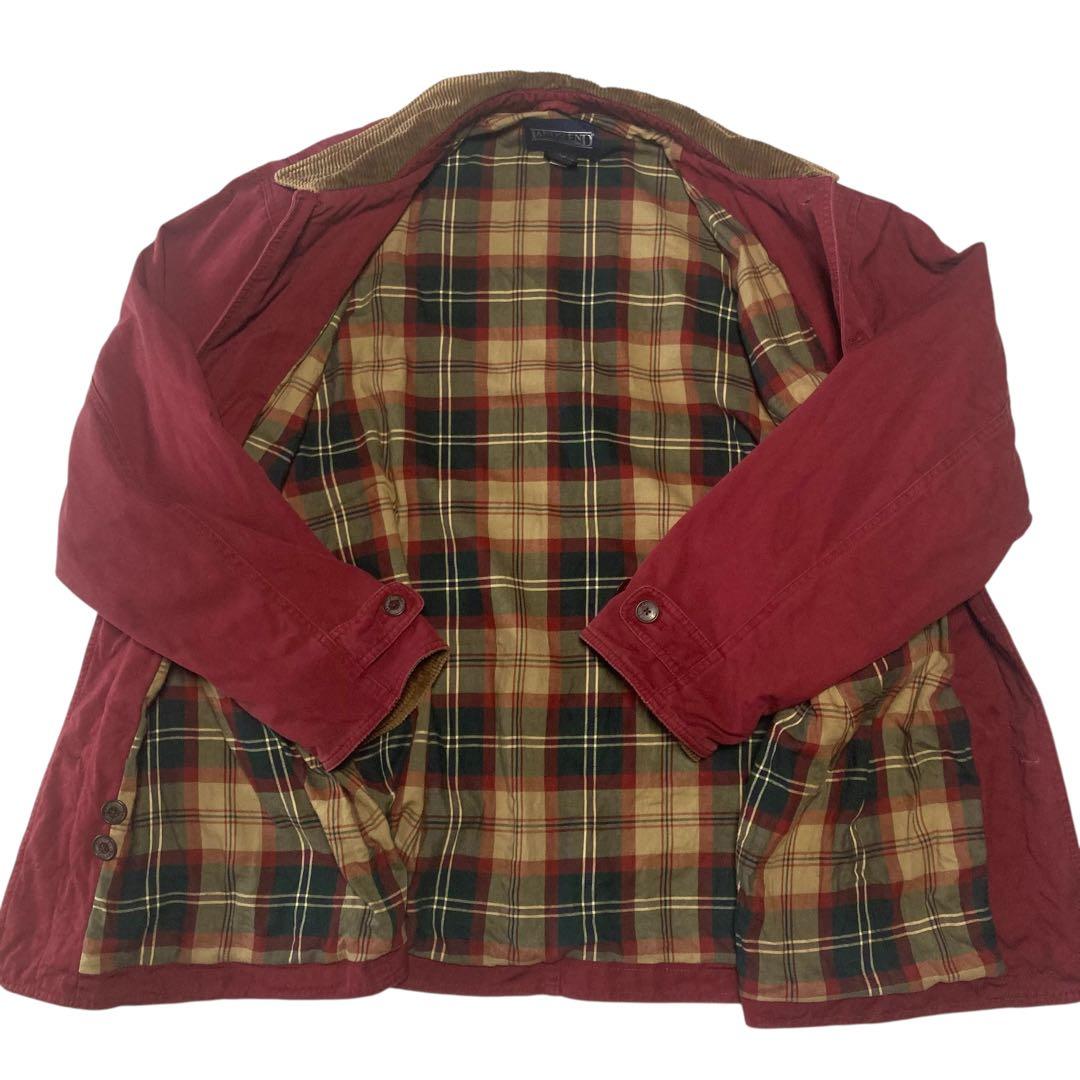 LANDS’END ハンティングカバーオールジャケット