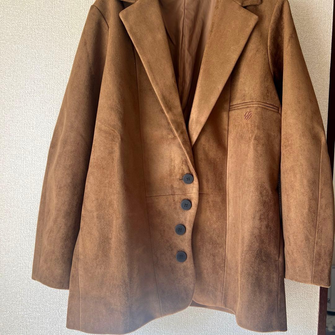 【eaphi】CLASSIC WAVE JACKET ー FAUX SUEDE