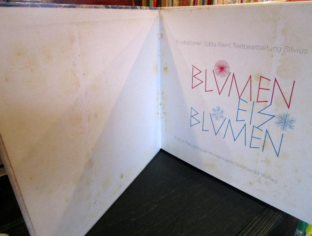 絵本・児童書 Blumen eis Blumen