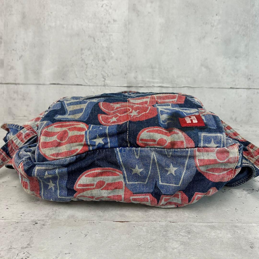 90's HYSTERIC GLAMOUR 2way ウエスト バッグ デニム
