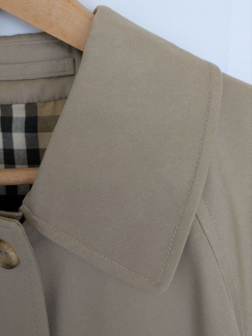 BURBERRY ベージュ トレンチコート（ステンカラーコート）イングランド製М