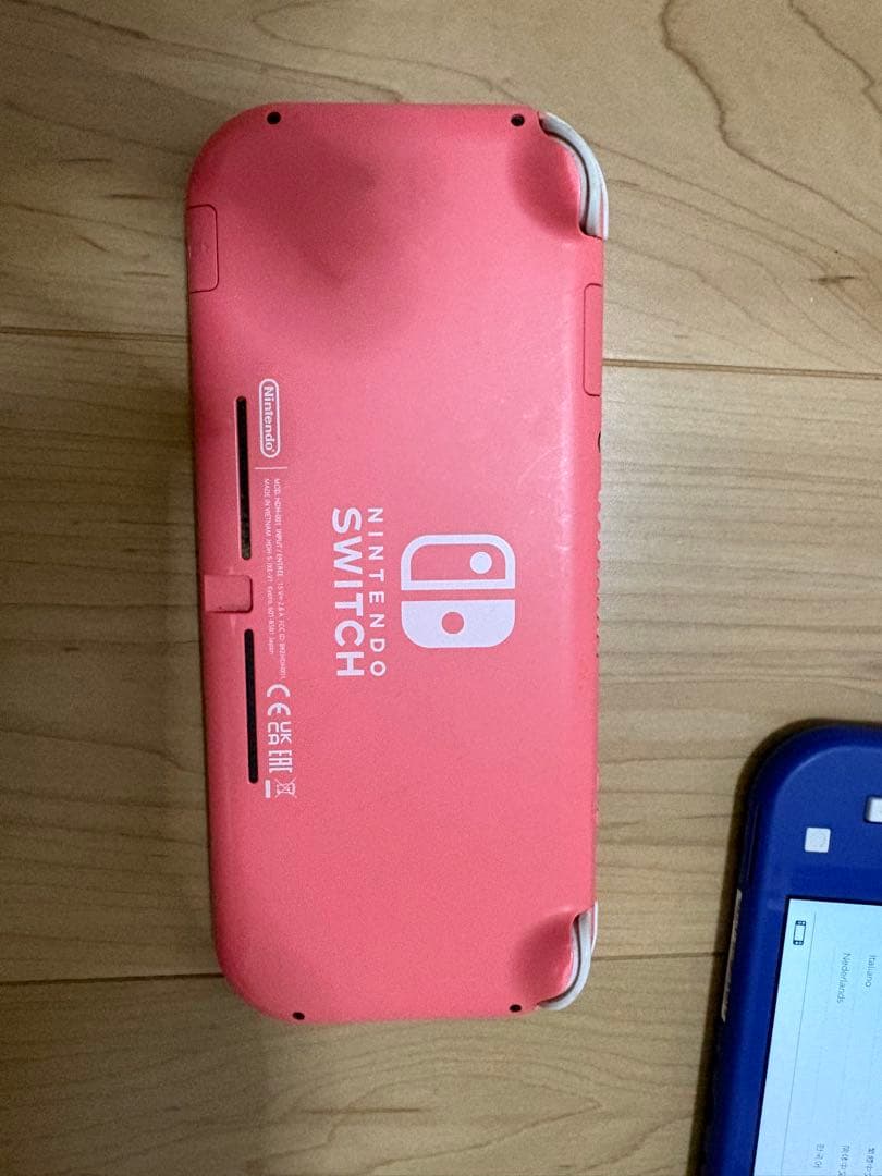 g*v様 Nintendo Switch Lite ピンク・ブルー　ジャンク