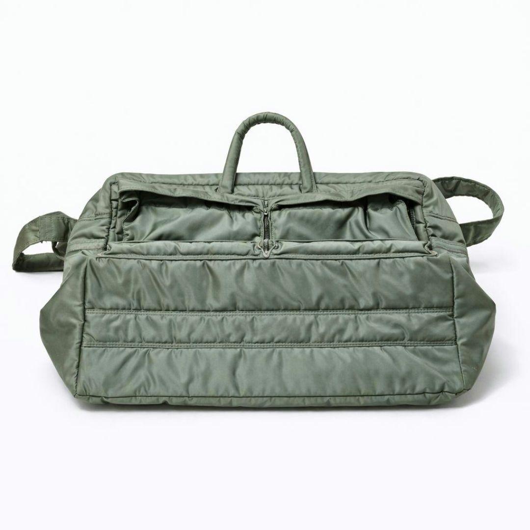 PORTER タンカー 2WAY ダッフルバッグ 大容量 セージグリーン