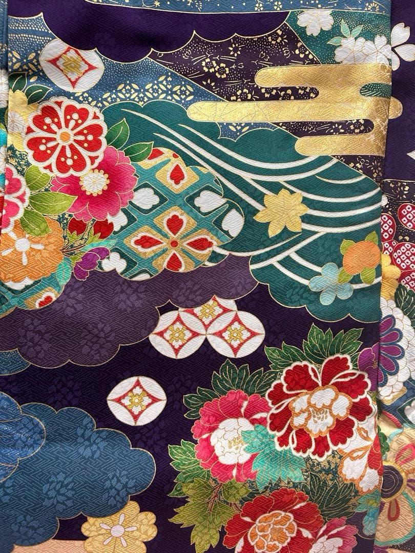 【美品】成人式　振袖フルセット　小物・髪飾り・草履付き