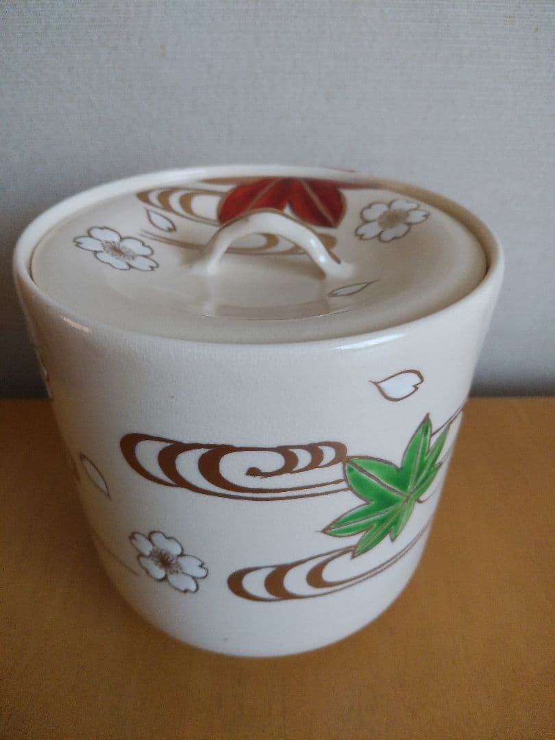 橋本城岳作　水指　京焼
