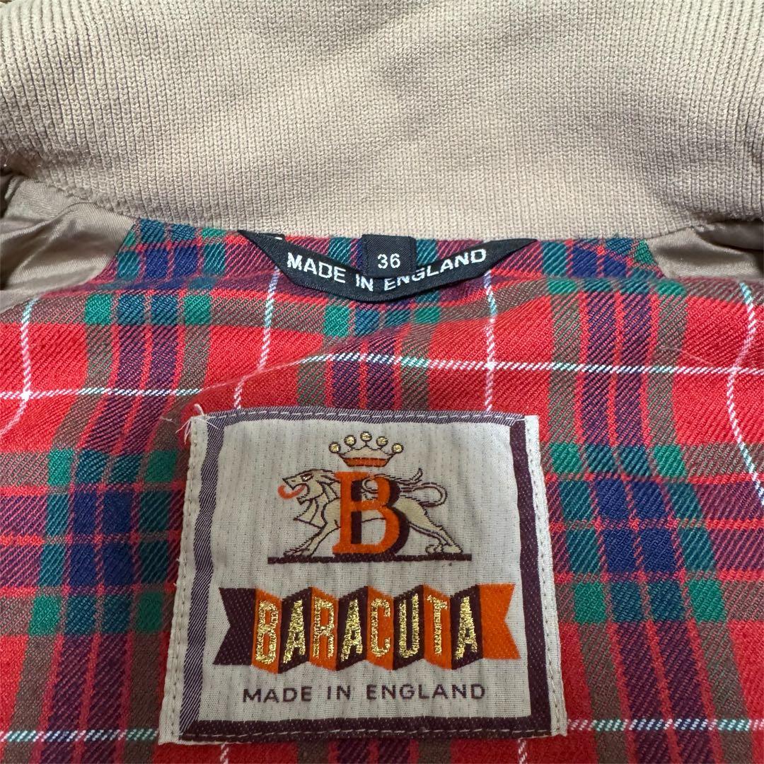 BARACUTA バラクータ G4 スイングトップ ハリントン タン 36