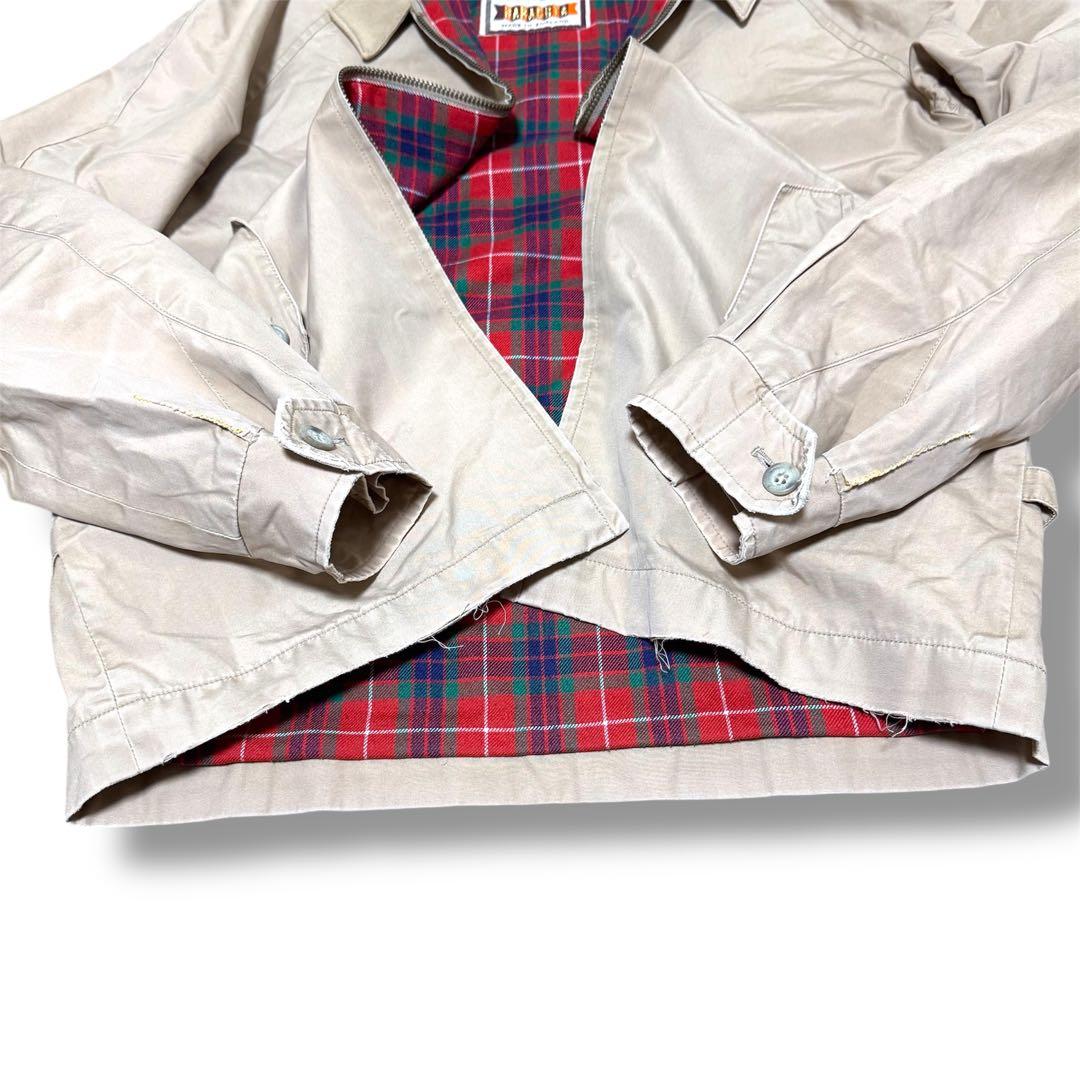 BARACUTA バラクータ G4 スイングトップ ハリントン タン 36