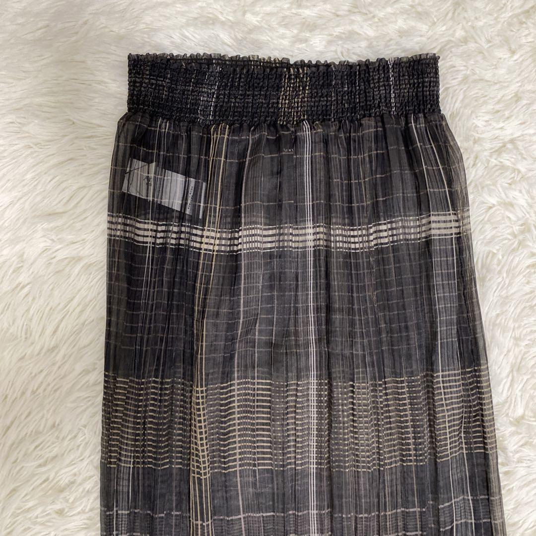AMERI MEDI STRAIN CHECK SKIRT 完売カラー 25SS