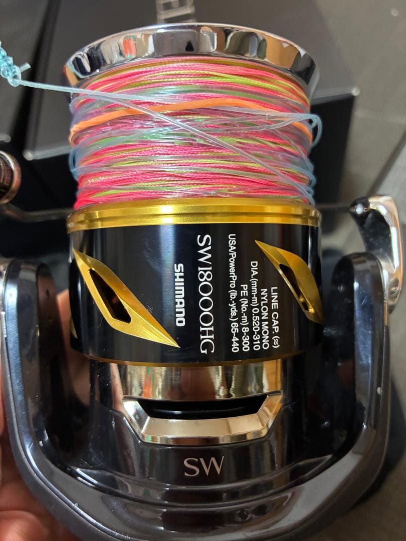 SHIMANO 20ステラSW18000HG スピニングリール　オッズポート