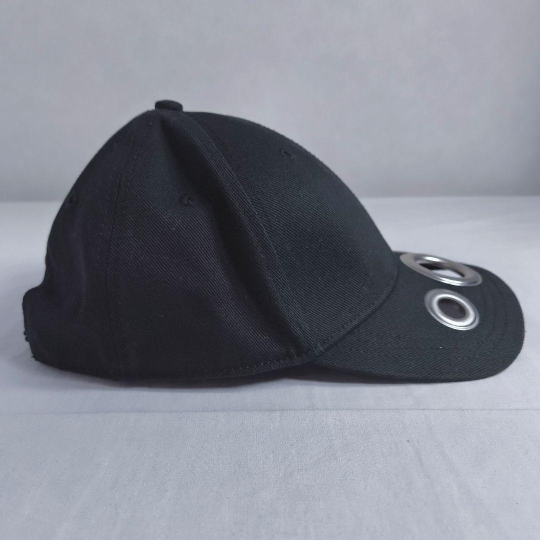 未使用級美品✨️　DIESEL　ディーゼル　ハトメ　キャップ　黒