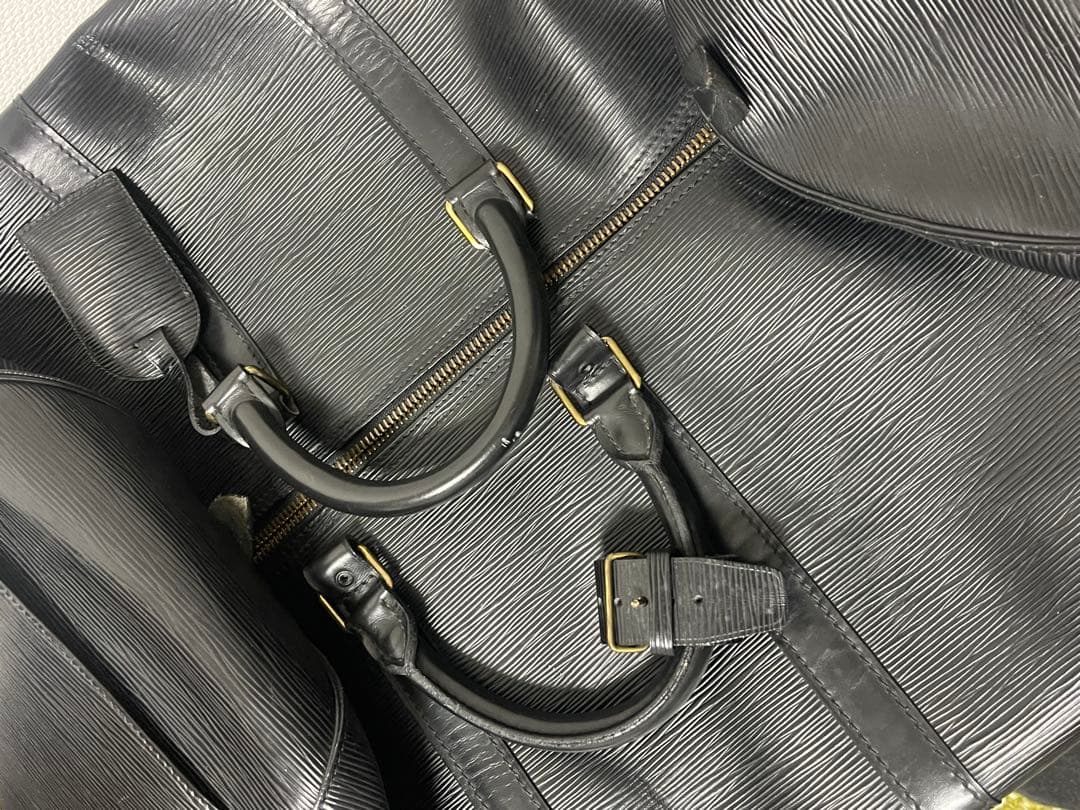 格安/正規店購入　ルイヴィトン エピ キーポル55 ボストンバッグ 黒