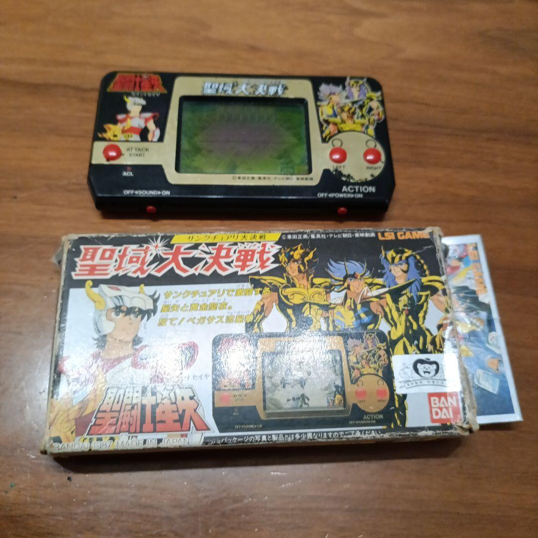 【ジャンク品】ゲームウォッチ 聖闘士星矢 聖域大決戦 セイントセイヤ バンダイ