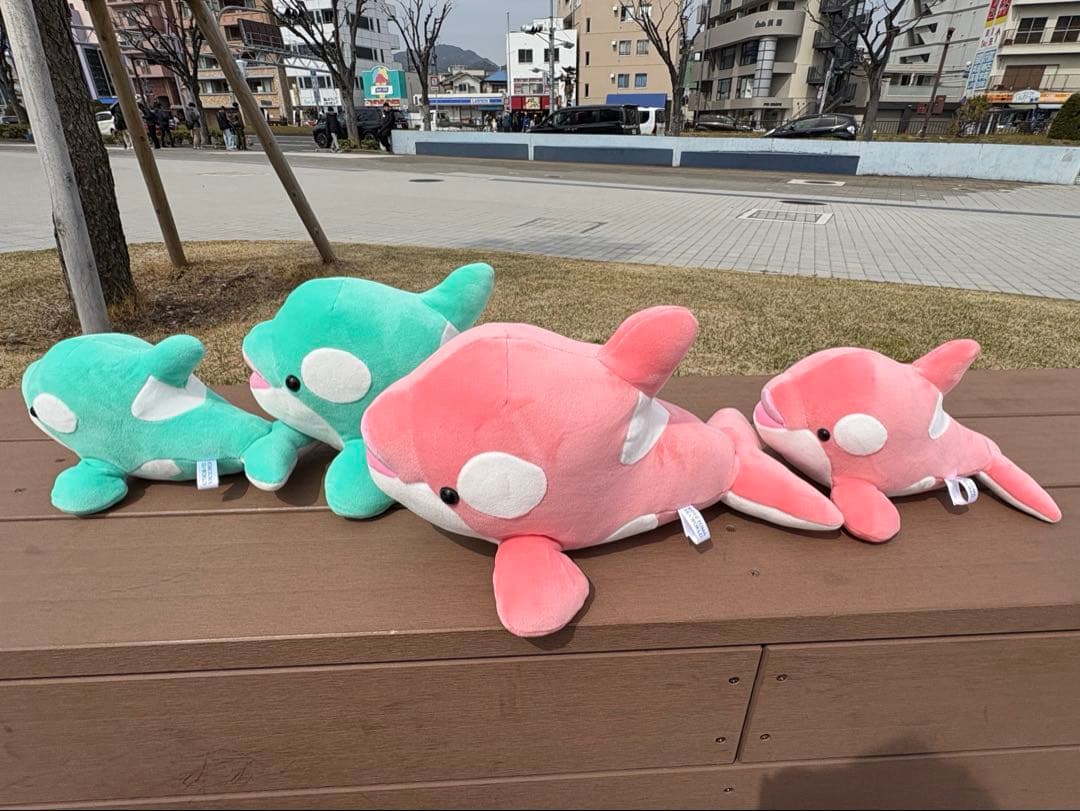 神戸須磨シーワールド　新！限定カラー　さくら・あおば　　オルカくじ　コンプリート