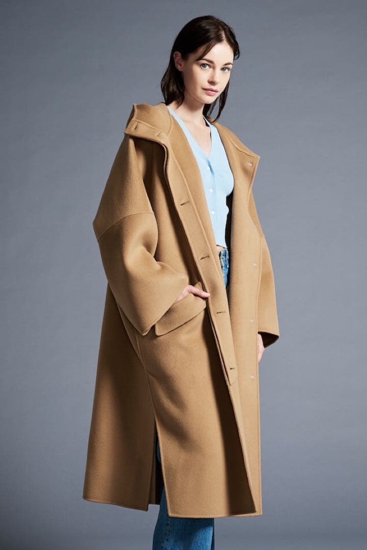 アミカ　amica kids コート　キャメル　ロンハーマン