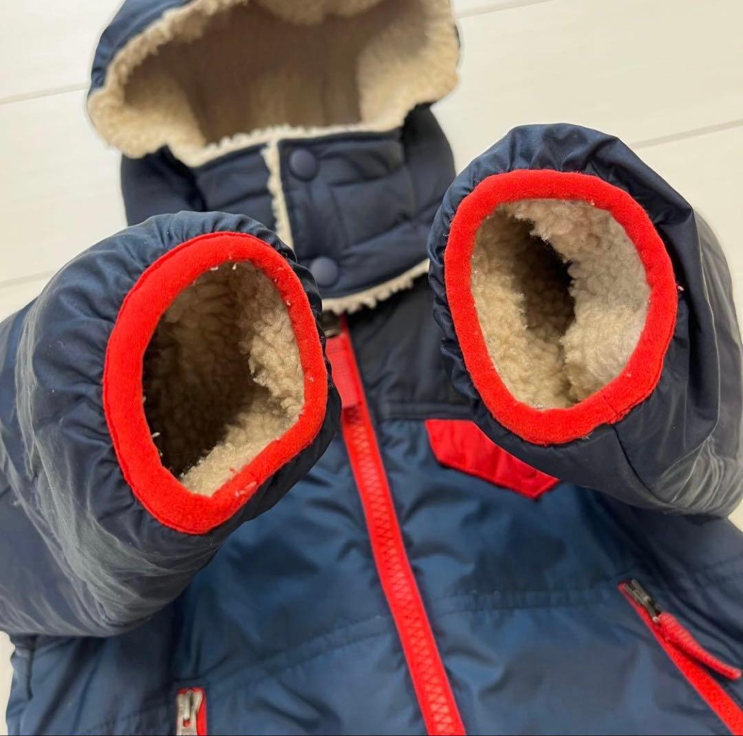 パタゴニア Patagonia ベビー フーディ リバーシブル 2T