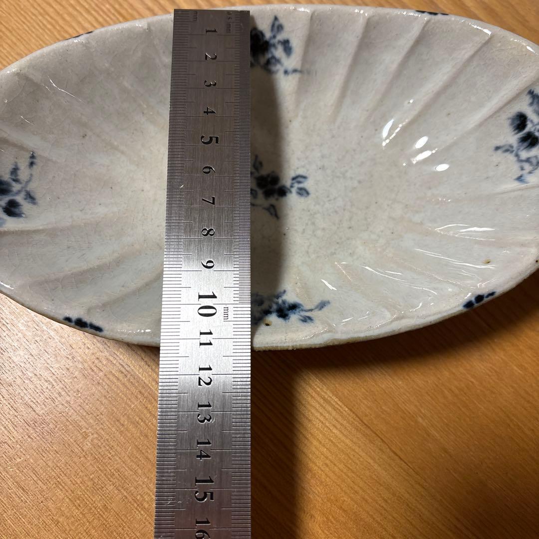 藤田佳三☆安南　青絵　鉢