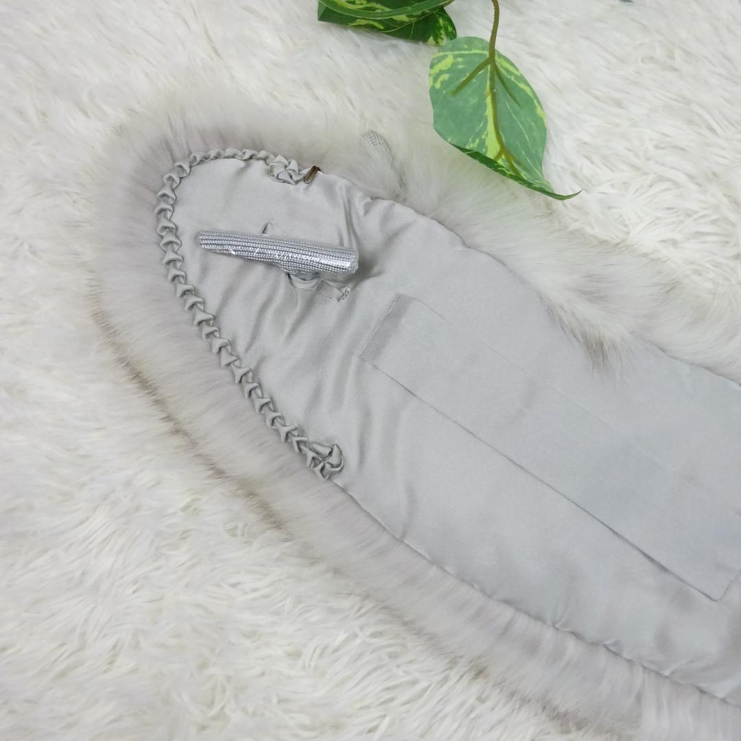 美品　SAGA FOX　サガフォックス　ボリュームファー ショール　ファー　大判