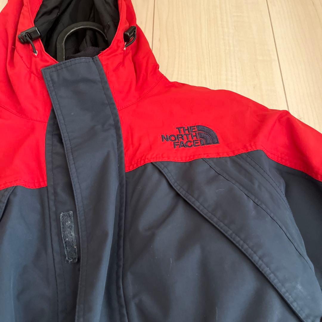 THE NORTH FACE 子ども用スキーウェア 赤黒